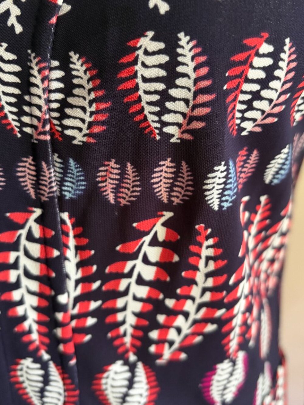 Tory Burch Fantasy Printed Mini Dress Size Small - Picture 4 of 7